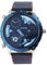 Raptor Herren-Uhr Echt Leder Armband 3 Zeitzonen Analog Quarz RA20285 (dunkelblau)