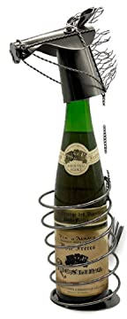 eXODA Weinflaschenhalter Metall Figuren Pferd Isabell