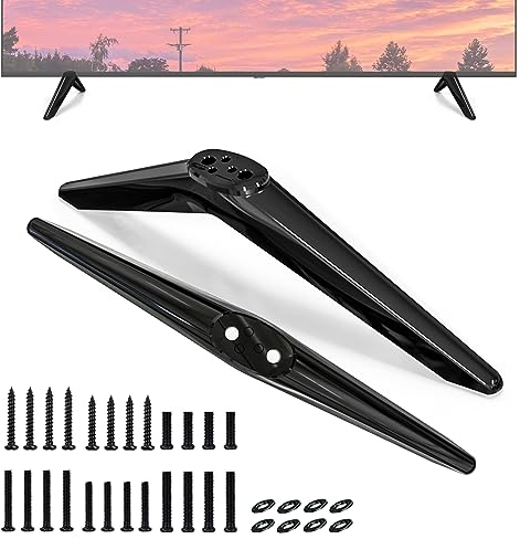 (Versione aggiornata) Gambe per TV TCL 32 40 43 49 50 55 65 TCL gambe di ricambio per TV TCL Roku, gambe per TV TCL Roku 431 5 0S423 50S546 55S401 65S555