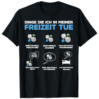 Brettspieler - Brettspiele - Würfelspiele - Tischspiele T-Shirt