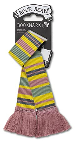 IF Book Scarf Bookmark - Pastel