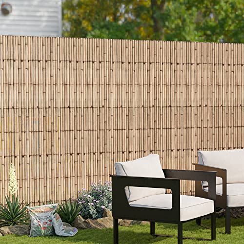 casa.pro Canisse en Roseau Brise Vue Naturel pour Jardin Terrasse Balcon Protection Vent Soleil Clôture Décorative Séparation 500 x 200 cm