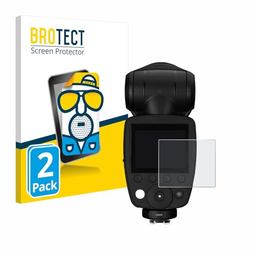 BROTECT Entspiegelungs-Schutzfolie für Profoto A10 (2 Stück) Matte Displayschutz-Folie, Anti-Reflex, Anti-Fingerprint