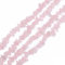 5-8mm natürliche Rosenquarz unregelmäßige Chips Stein Perlen Kristall Edelsteine für DIY-Schmuck machen Handwerk liefert Charms sortiert 30-33