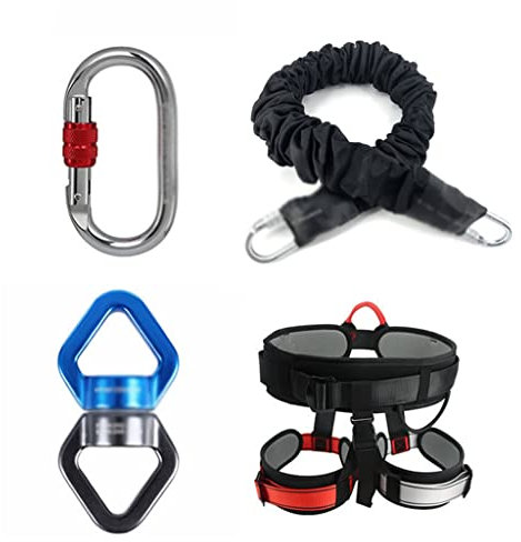 Bungee Dance Flying Suspension Rope Aerial Anti- Yoga Cord Resistance Band Set Workout Fitness Home Gym Equipment