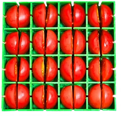 Coupe-tomates cerises, trancheur de quarts de tomates | Coupe-fruits facile - Coupe-tomates cerises facile à nettoyer, de qualité alimentaire, sans danger pour les collations, les, outil de décoratio