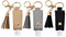 30 ml Hand Sanitisator Schlüsselkette Tragbare leere Reiseflasche Schlüsselbundhand -Desinfektionsmittel Flaschenhalter 3 Pack 1oz / 30 ml kleine Squeeze Flaschen -Nachfüllbehälter