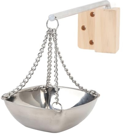 Sauna-Aromatherapieschale aus Edelstahl, Stabiler Sauna-Halter für ätherische Öle mit Schwingarm, Aromadiffusor mit Mittlerer Kapazität für Sauna und Spa