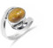 Tigerauge Ring Naturstein, 925 Sterling Silber Ring für Damen-Herren Vintage Minimalistisches Design Statement Ring Oval Form 8x10 Edelstein Ring H-SR21-TGREY-10.5