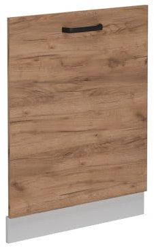 Vicco Geschirrspülblende R-Line, Goldkraft Eiche, 60 cm ohne Arbeitsplatte