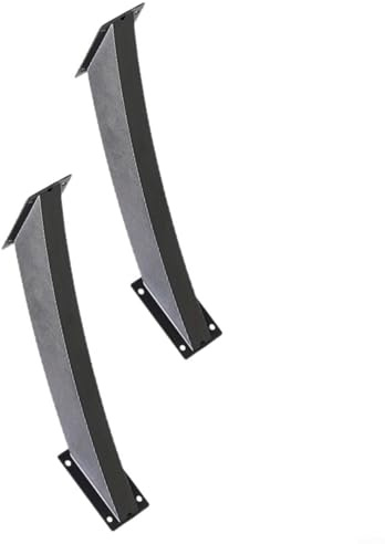 Lot de 2 équerres d'angle robustes pour pavillon et terrasse avec renfort d'angle de 45 degrés avec trous pré-percés pour une fixation sûre