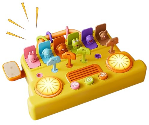 Lernspiel | Piano Lerntrommel | LKW Spielzeug Musik | Geschenkidee Geburtstag Weihnachten Jungen Mädchen Reise