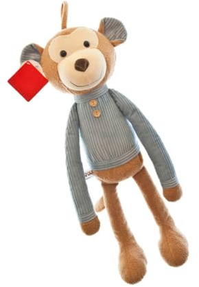 Yardwe Langbeinige Plüschpuppe 48cm Weiches Cartoon Kuscheltier mit Hautfreundlicher PP Baumwolle Zufällige Farbe Plüschtier für Drinnen und Zuhause Zufällige Farbe