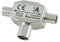 Kathrein EBI 24 T-Stecker TV für Steckdosen (IEC-Buchse-Eingang, IEC-Stecker-Ausgang)