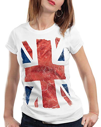 style3 Jack Union Damen T-Shirt großbritannien England London Flagge