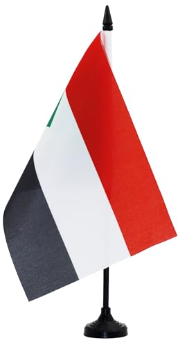 AZ FLAG - Tischflagge Sudan - 21x14 cm - Sudanesische Tischfahne 14 x 21 Cm - Flaggen