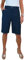 icecoolfashion Ladies Smart Knee Length Shorts - Womens Tailored Day Evening Lightweight Shorts Navy Blue 8-22 (22)