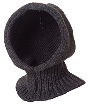 Tucano Urbano Kragen Warmer Mütze oder Kragen, Schaffell-Effect-Versionen in Double Fleece, Grau, Größe One Size