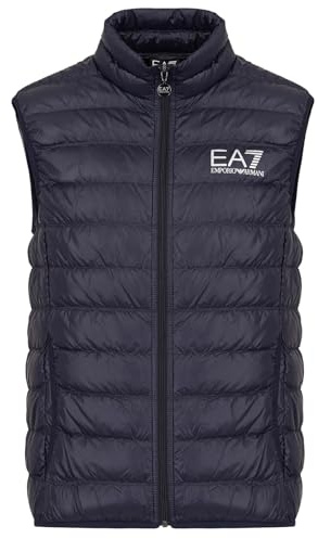 Emporio Armani Herren Train Core Daunenweste, Nacht Blau, M
