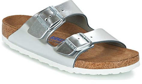 Birkenstock Womens Arizona Metallic Copper Leather Sandals 39 EU