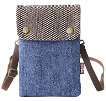 Afinder Handytasche Geldbeutel Umhängetasche Smartphonetasche Handtasche Schultertasche Canvas Handy Tasche Geldbörse