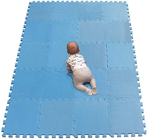 YIMINYUER® 20 Teilige (30cm×30cm×1cm Einzelstück), Puzzlematten Baby, Puzzlematte Spielmatte, Babys Puzzle Matten, Kinder Spielmatten R07G301020