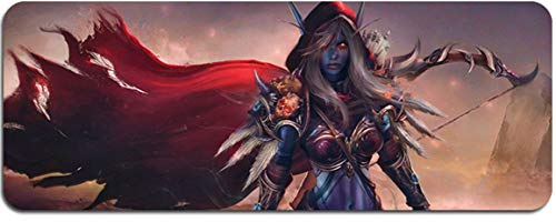 Junchen&Zhang World of Warcraft Gaming-Mauspad - Super groß (124,9 x 400 mm / 3 mm)