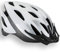 Schwinn Thrasher Casque de vélo pour hommes et femmes, 14 ans et +, tours de tête 58-62 cm, ajustement confortable par molette, 20 trous d’aérations, visière amovible, Blanc