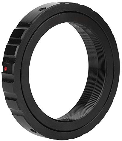 Manual Telescope Adapter Ring,T2 / T Aluminum Alloy MF Lens Mount Converter for Telescope to for Alpha AF Mount Camera