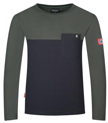 Trollkids Kids Bergen Longsleeve | Robustes Longsleeve, Pflegeleichtes Baumwoll-Polyester-Mischgewebe, Angenehmes Tragegefühl