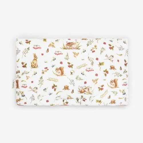 Albero mio Kinderwagenmuff | 20x40 cm | Kinderwagenmuff | Kinderwagenmuff | Kinderwagenhandwärmer | Plüschhandschuh | wasserdicht | Für Jungen und Mädchen | Waldfreunde