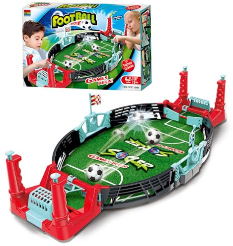EACHHAHA Tabletop Football Game, Mini Table Soccer, Parent-Child Interactive Board Game, Christmas Birthday Family Party Toy for Kids Adults