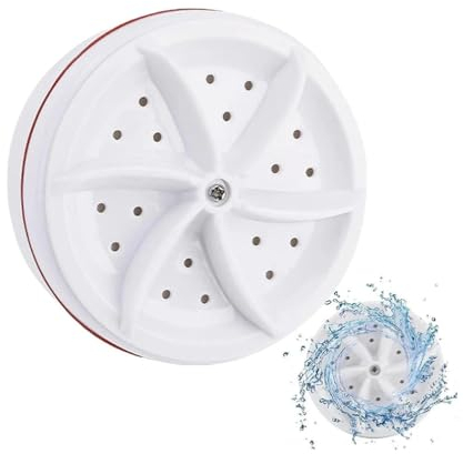 Tragbare Mini-Waschmaschine für Waschbecken, Mini Portable Washing Machine, Ultraschall Mini Waschmaschine, Tragbare Waschmaschine, Reisewaschmaschine mit USB für Schlafsäle, Haus, Reisen