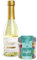 2er-Set Gold Secco Cheers! und Fruchtgummi Konfetti 120g | Sekt | Schaumwein | Gold-Sekt | Blattgold | Party | Geschenk | Silvester | Perfekt für festliche Anlässe | Exklusive Geschenkidee