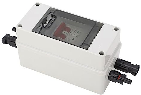Disjoncteur Solaire 32A IP65 Etanche Sectionneur Photovoltaïque pour Systemes Panneaux Solaires Caravanes