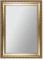 CLAMARO 'Franz' Antik Wandspiegel 60x80 cm mit Rahmen | Gold Antik | Shabby Chic Vintage Barock Spiegel mit Holzrahmen | Barockspiegel inkl. Metall Aufhänger und Montagematerial