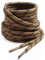 VSUDO Lacci per Stivali Marroni 90 cm, Lacci per Stivali da Trekking, Lacci Resistenti per Stivali da Lavoro, Lacci Solidi per Stivali da Escursionismo (1 Paio-Marrone con Punto Nero-090cm)