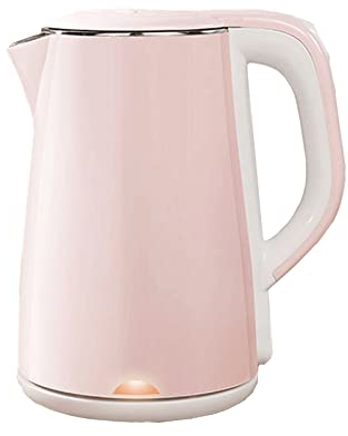 -Kitchen Jug Kettle, Stainless Steel Kettle with Rapid Boil and Boil Dry Protection, 1.8L,1.5Kw/Pink