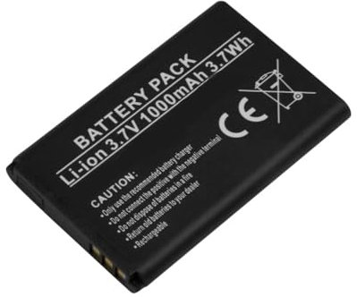 Akku passend für A051 Battery Akku für Fritz!Fon C6 Telekom Sinus 806, Snom M65, Telefunken FHD 170/5