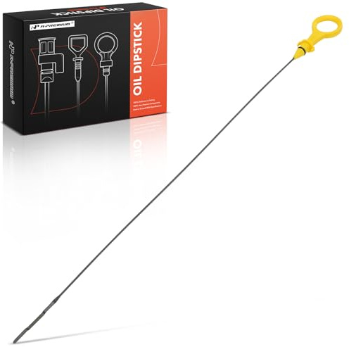 A-Premium Engine Oil Dipstick Compatible with Volkswagen Jetta, Passat, Golf, Tiguan, Beetle, Atlas, CC, Eos, GTI, Arteon & Audi A4, Q5, Q7, A5, A7 Quattro, TT & Porsche Macan, Oil Measuring Rod
