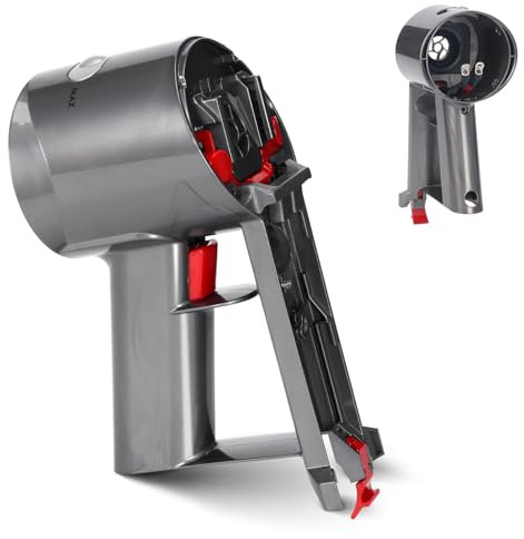 V8 Carcasa con montaje de cuerpo principal para Dyson V8 Absolute Animal Aspiradora Accesorios, SV10 Interruptor Mango de Montaje Base Carcasa Repuestos, Pieza No. 967812-01