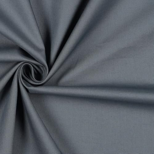 VmG-Store 2m Baumwollstoff Uni 100% Baumwolle Oeko-Tex KEINE Meterware über 70 Farben zur Auswahl (091 I Ocean Green)