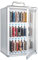 LPAGOLMIX armoires de Stockage de téléphones Mobiles, Armoire de Rangement for téléphone Portable avec Serrure Transparente à clé et casier numéroté 12/24/36/48/60 emplacements(24)