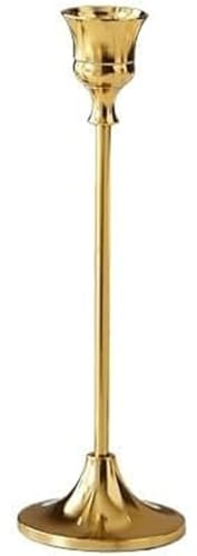 ZQNDFAC Nordic Kerzenhalter Nordic Kerzenhalter Candlelight-Dinner Retro Eisen Kerzenhalter Ornamente Galvani Gold Kerzenständer