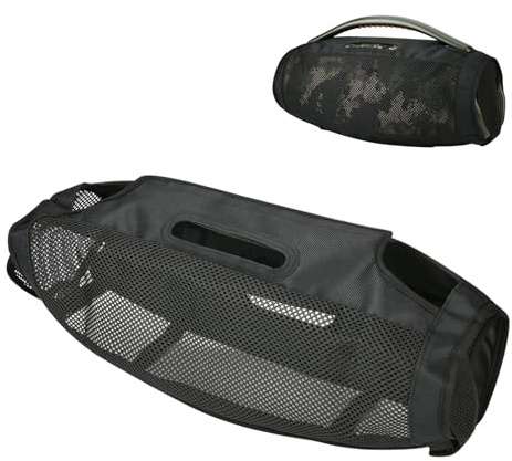 SZZCNOX Cubierta antipolvo para altavoz JBL Boombox 3, 600D, tela de nailon, funda protectora de malla para JBL BOOMBOX 3, accesorios de altavoz portátil