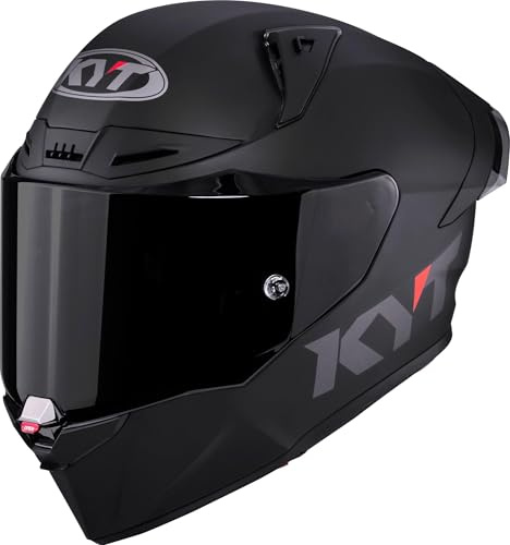 KYT R1R Plain Elmetto, nero opaco, S (55/56)
