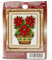Tobin-Weihnachtssterne Ornament Kreuzstich-Set, 2 Zoll x 3 Zoll