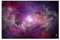 120x80cm - Fotodruck auf Leinwand und Rahmen Sterne Planet Weltall Galaxie - Leinwandbild auf Keilrahmen modern stilvoll - Bilder und Dekoration