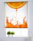 Zebra Cocina Basics Estor Enrollable Estampado Digital, Tela, C-3043, 110 x 175 cm