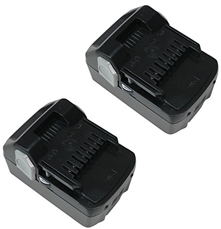 2x Hochleistungs Li-Ion Akku, 18V / 4000mAh ersetzt Hitachi 33055 330067 330068 330139 BSL1815X BSL1830 BSL1840 für C18 CG18 CJ18 CL18 CR18 DH18 DS18 DV18 FCG18 G18 N18 NP18 R18 RB18 UB18 UC18 UF18 WF18 WH18 WM18 WR18